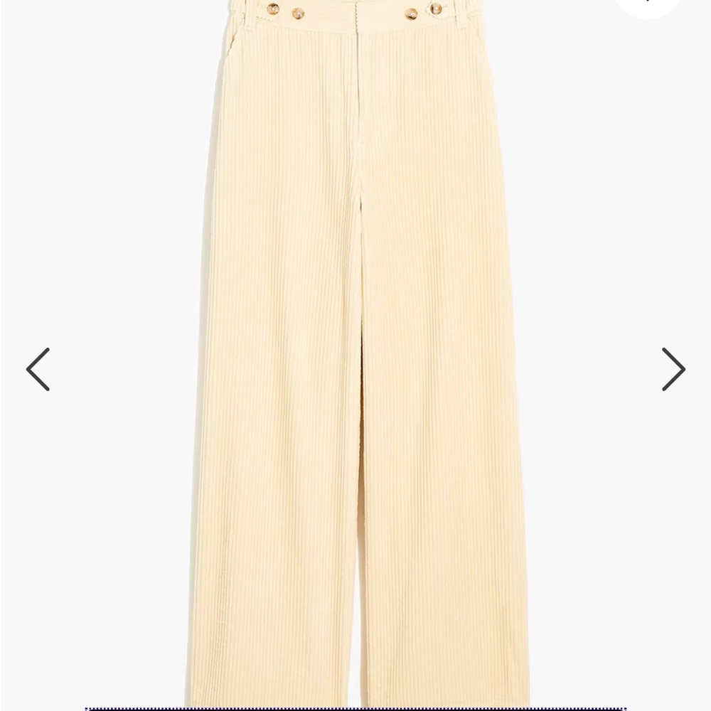 Madewell Corduroy Harlow Wide-Leg Pants